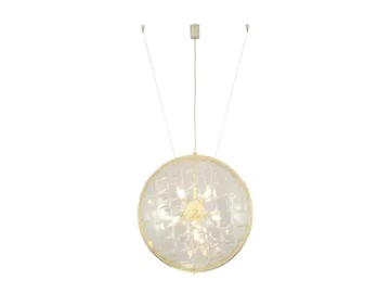 MACARON PENDANT VERTICAL 50 - LED brass pendant lamp by Patinas Lighting - view 2